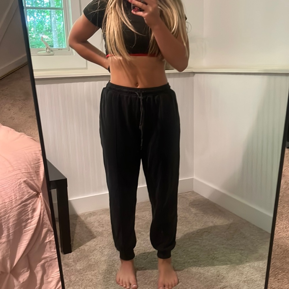 sweatpants brand- ee:some size- small color-black